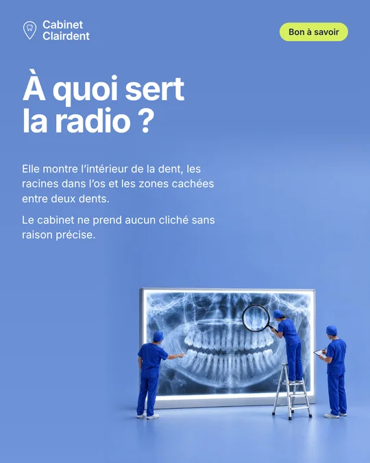 Publication À quoi sert la radio&nbsp;: une radiographie seulement si elle change la prise en charge